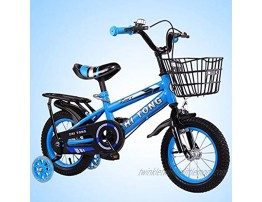 JLFSDB Kids Bike BMX Bike for Kids Boys Girls Bicycle Kids Bike,Childrens Training Bike for 2-9 Years 12”,14”,16”,18”Boy’s Girl’s Bicycle,with Training Wheels and Coaster Brake,95% Assembled