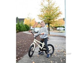 Totem Kids Bike with Training Wheels 18 inch Ivory