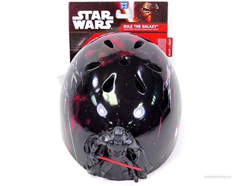 Bell Multi Sport Bike Helmet Star Wars Darth Vader Figure