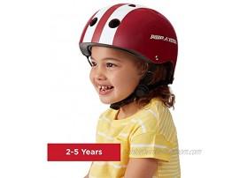 Radio Flyer Helmet Toddler or Kids Helmet for Ages 2-5