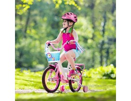 Toddler-Kids Ultralight Helmet with Knee-Elbow-Wrist-Pads Acorn Pattern Adjustable for 2-10 Years Old Boys Girls Bike Skate Scooter