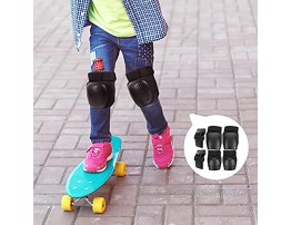 BESPORTBLE 6pcs Kids Gear Set Kids Knee Pads and Elbow Pads Wrist Guards Toddlers Protection Gear for Roller Skates Cycling Skatings