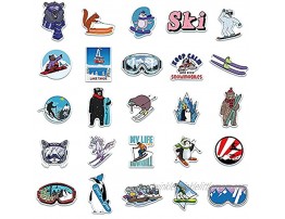 Cartoon Outdoor Ski Sports Skateboard Graffiti Stickers Luggage Notebook Hand Account Graffiti Decoration Wholesale50Pcs