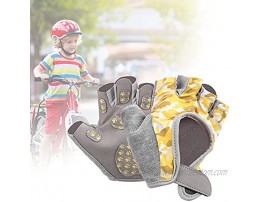 CUTULAMO Kids Bike Children Cycling Light in Weight and Compact in Size Firm and Durable for Cycling YellowS Code