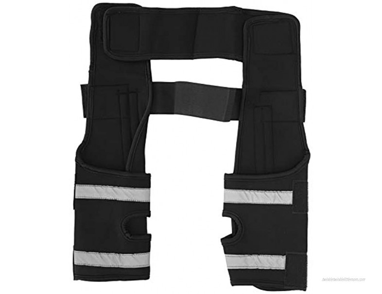 FECAMOS Dog Canine Front Leg Brace SBR Material Comfortable Knee Brace for Leg Protects Wounds for Dogs for Front Hock Joint