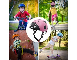 FerDIM Kids Adjustable Helmet Suitable for Toddler Kids Ages 3-8 Boys Girls Multi-Sport Safety Cycling Skating Scooter Helmet