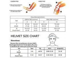 Kids Bike Helmet Toddler Helmet Adjustable Sports Protective Gear Set Knee Elbow Pads Wrist Pads for Age 3-8 Youth 9-14 Boys Girls for Skateboard Cycling Scooter Rollerblading