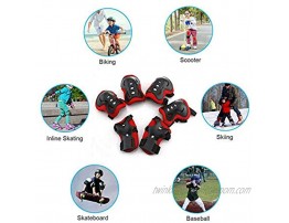 Kids Protective Gear Safety Gear Children Cycling Bike Knee Pad Elbow Pads Wrist Protective Outdoor Sports