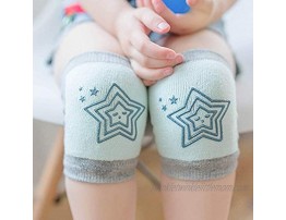 LUOY Baby Knee Pads for Crawling ，Pure Cotton Baby Knee pad，Baby Products Summer Child Protection Safety Crawling Child Knee Pads