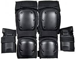 Outdoor Sports Protective Gear Protective Gear Set for Youth Youth Adult Knee Pad Elbow Pads Guards Protective Gear for Roller Skates Bicycle Skateboard Inline Skatings Scooter Riding Sports ,M si