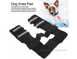 SALUTUY Dog Leg Brace Protective Dog Canine Front Leg Brace 1Pcs Comfortable SBR Material for Front Hock Joint for Dogs for Injury Surgery Recovery
