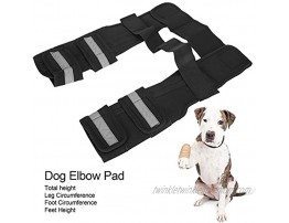 SALUTUY Dog Leg Brace Protective Dog Canine Front Leg Brace 1Pcs Comfortable SBR Material for Front Hock Joint for Dogs for Injury Surgery Recovery