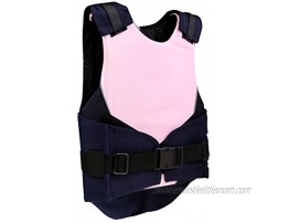 SM SunniMix Kids Safety Horse Riding Protector Vest Children Equestrian Sport Body Protector Adjustable Pink CS