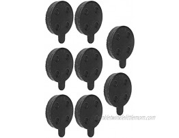 AIMINDENG 9 Pairs Scooter Disc Brake Pad Semimetal MTB Pad Fit for Xiaomi M365 Electric Scooter Replacement Parts Color : Black