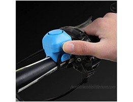 AIMINDENG Bicycle Silicone Ring Bicycle Handlebar Bell Sticker Cycling Silica Gel Bell Horn Rainproof MTB Bicycle Handlebar Silica Gel Color : Blue