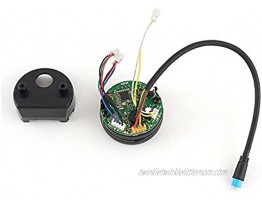 AIMINDENG Bluetooth Control Dashboard Fit for Ninebot Segway Es1 Es2 Es3 Es4 Scooter Assembly Color : Black