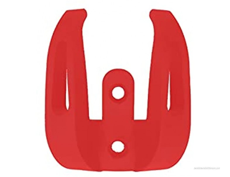 AIMINDENG Double Hook Hanging Handbag Hanger Hook Scooter Fit for Xiaomi M365 Electric Scooter Luggage Scooter Accessories Scooter Helmet Rack Color : Red