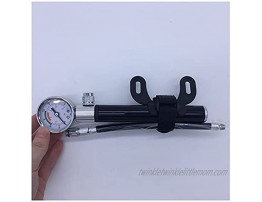 AIMINDENG High Pressure Mini Tire Pump with Gauge Fit for Xiaomi M365 1s Fit for Pro2 Scooter Tire Hand Air Inflator Pump Fit for Ninext MAX G30 Es2 4