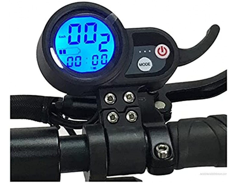 AIMINDENG JP 48V 52V 60V Electric Scooter LCD Screen with Accelerator Use Fit for FLJ Electric Scooters Display Color : 60V