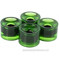 AIMINDENG New 4Pcs 70X51mm Skateboard Longboard Wheels Cruiser Wheel Accessory Roller Tyre Color : Green