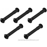 AIMINDENG New 5Pcs Electric Scooter Lock Screw Fit for XIAOMI M365 Pro Scooter Folding Lock Nut Screw Scooter Accessories Color : Black