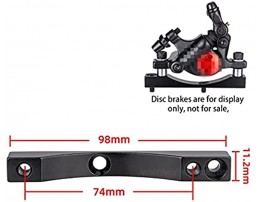 AIMINDENG Scooter Rear Caliper Fit for XiaoMi M365 Pro Scooter Hydraulic Disc Brake Rear Calipers Scooter Hydraulic Brake Disc Brake Color : Black 1