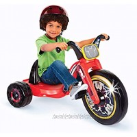 Mickey Mouse Kids Tricycle 15 Fly Wheels Junior Cruiser Ride-On Pedal Powered Trike with Build-in Light On Both Sides of Big Wheel for Kids Boys Girls Ages 3-7 Year Old