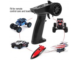 RC Boat Transmitter RC Radio System Transmitter Trim Adjustment with Integrated Antenna for Racing