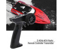 RC Boat Transmitter RC Radio System Transmitter Trim Adjustment with Integrated Antenna for Racing