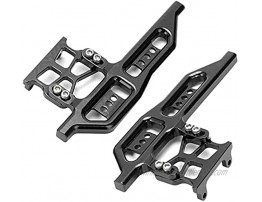 RC Side Pedal 2pcs Aluminium Alloy Side Pedal Plates for 1 24 RC Crawler Car Body Shell Upgrade Parts