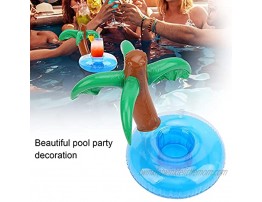 01 Pool Drink Holder Inflatable Drink Holder Practical Convenient Cute Stable and Durable for Swimming Pool or Beach Parties