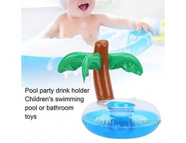 01 Pool Drink Holder Inflatable Drink Holder Practical Convenient Cute Stable and Durable for Swimming Pool or Beach Parties