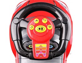 freddotoys Deluxe Mega Ride on Push Car Foot to Floor Red