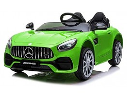 GIKPAL12V Kids Ride On Car Remote Control 2 Seater Car Rechargeable Battery Powered Ride On Vehicle Parental Remote Control and Foot Pedal Modes with Headlights Music and Built-in Horn Green