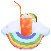 Inflatable Cup Holders Interesting Lightweight Cloud and Rinbow Inflatable Drink Holder for Pool Party for Hot Tubs for Kids