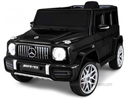 Kid Trax Electric Kids Luxury Mercedes Benz AMG G63 Car Ride-On Toy 6 Volt Battery Remote Control Ages 3-5 Years Black