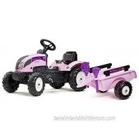 Kiddi-o by Kettler Ranch Trac Ride-Ons with Trailer Pink