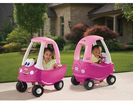 Little Tikes Princess Cozy Coupe Ride-On,Pink & Tikes Easy Score Basketball Set Pink 3 Balls Exclusive
