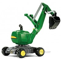 rolly toys John Deere Ride-On: 360-Degree Excavator Shovel Digger Youth Ages 3+
