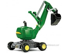 rolly toys John Deere Ride-On: 360-Degree Excavator Shovel Digger Youth Ages 3+