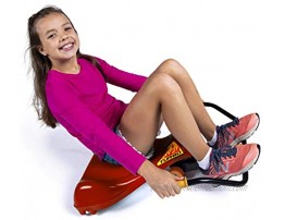 Big Time Toys The Original Roller Racer Flying Turtle Sit Skate Kid Powered No Motor No Pedals No Batteries Power by Zig zag Motion Promotes Active Play in or Outdoors Non-marring Skate Wheels