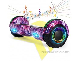 FLYING-ANT Hoverboard Hoverboards for Kids with Bluetooth Speaker and Led Lights 6.5inch Two Wheels Self Balancing Hoverboard