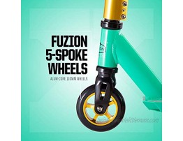 Fuzion X-5 Pro Scooters Trick Scooter Beginner Stunt Scooters for Kids 8 Years and Up – Quality Freestyle Kick Scooter for Boys and Girls