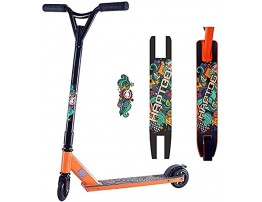 HAPTOO Trick Scooter for Kids 8 Years and Up Entry Level Stunt Scooter Freestyle Kick Scooter for Beginner Teen Boys
