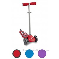 Radio Flyer Lean 'N Glide Scooter with Light Up Wheels Vehicle 549X Red