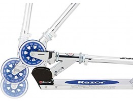 Razor A3 Kick Scooter for Kids Larger Wheels Front Suspension Wheelie Bar Lightweight Foldable and Adjustable Handlebars