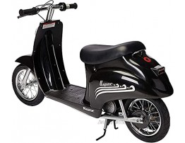 Razor Pocket Mod Miniature Euro 24V Electric Kids Ride On Retro Scooter Speeds up to 15 MPH with 10 Mile Range
