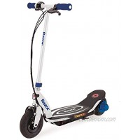 Razor Power Core E100 Kids Ride On 24V Motorized Electric Powered Scooter Toy Speeds up to 11 MPH with Brakes and Pneumatic Tires Blue