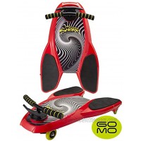 Spinner Shark Drifting Kneeboard – Ride On Scooter Board with Casters for Kids Boys and Girls