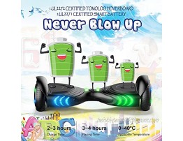 TOMOLOO Hoverboard with Bluetooth Speaker and LED Lights Self-Balancing Scooter UL2272 Certified 6.5 Wheel Electric Scooter for Kids and Adults